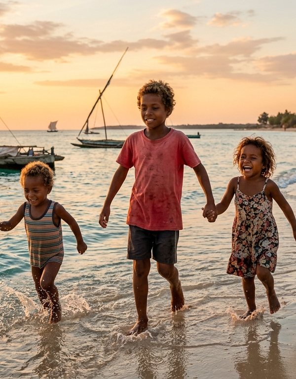 Fishing village, Madagascar